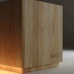 Siediti Natural Wood Outdoor Floor Lamp