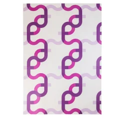 Signature Wallpaper in Plum