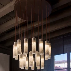 Silo Chandelier Ceiling Light by David Lopez Quincoces