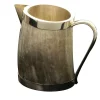 Silver and Horn Pitcher