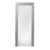 Silver Anodized Aluminum Floor Mirror