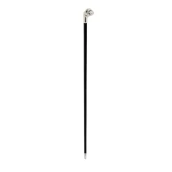 Silver Bulldog Cane
