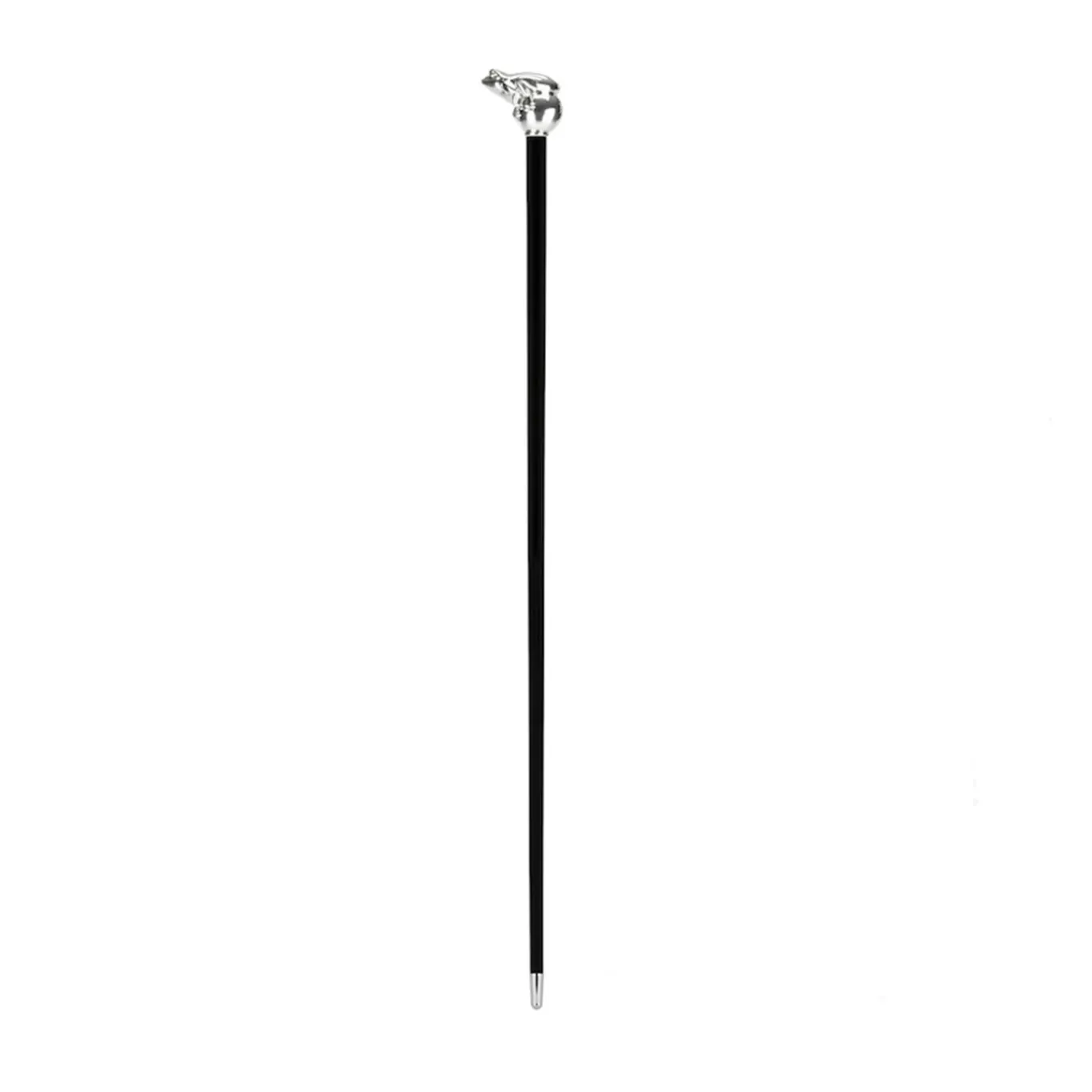 Silver Frog Cane