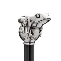Silver Frog Cane