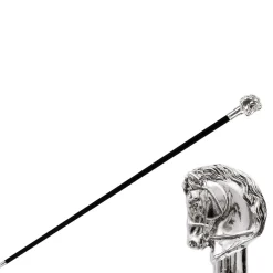 Silver Horse Cane