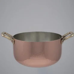 Silver lined 2-Handle Saucepan with Lid
