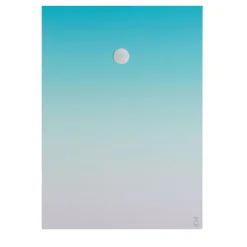Silver Moon 02 Print