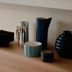 Silver Pitcher with Horn Handle