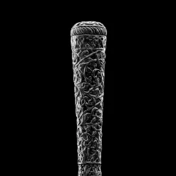 Silver Ribbon Walking Stick