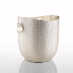 Silver Velvet Champagne Bucket