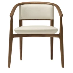Sinbad White Chair With Arms