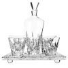 Sinfonia 4/8 Tray Set of 4 Glasses and Bottle