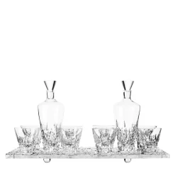 Sinfonia 8/8 Tray Set of 8 Glasses and 2 Bottles