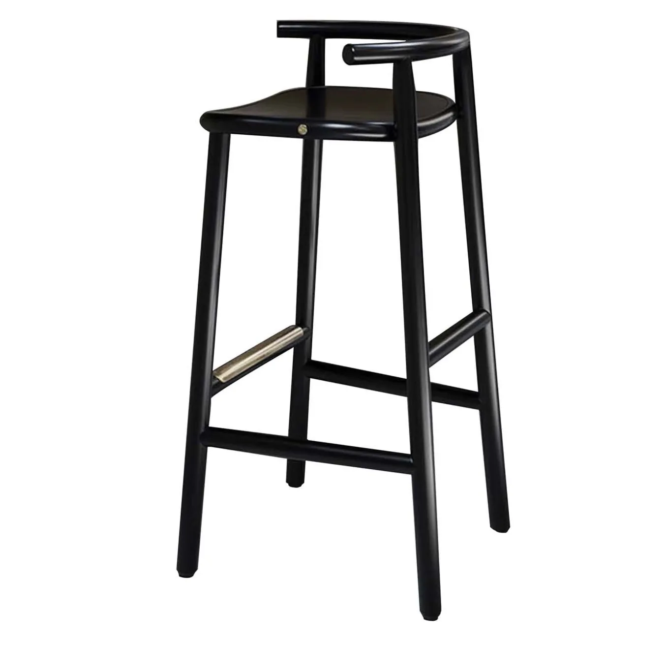 Single Curve Counter Stool by Nendo #2