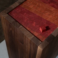 Sinolo Canaletto Walnut Wood Cabinet