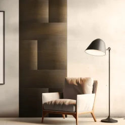 Sintesi Set of 4 Night-Burnished Brass Tiles