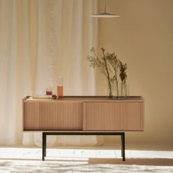 Sipario 2-Doors High Natural Ash Sideboard