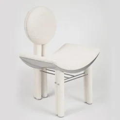 Sister Moon White Dining Chair