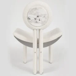 Sister Moon White Dining Chair
