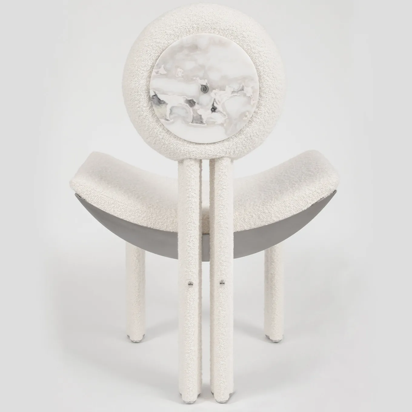 Sister Moon White Dining Chair