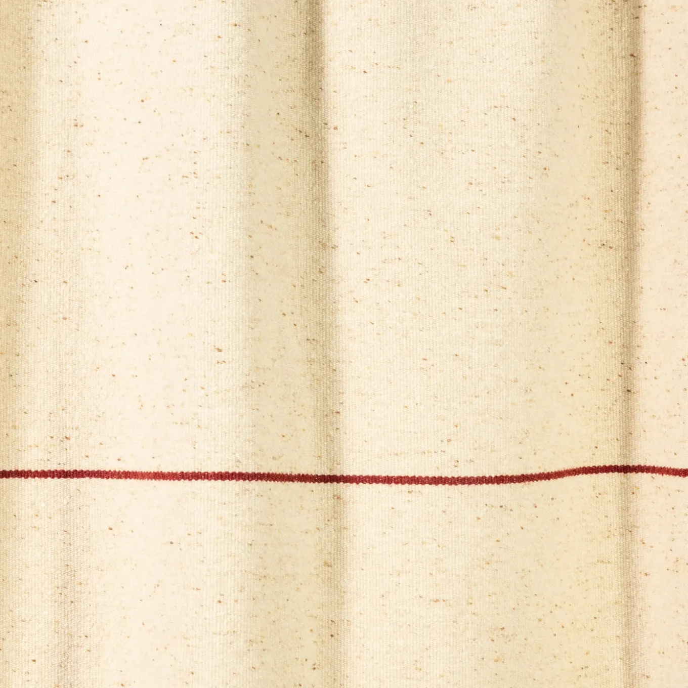 Size Fringed Beige Blanket