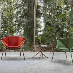 Skin Lounge Green Chair By Giacomo Cattani