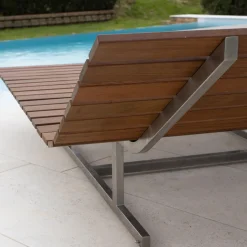 Sled Outdoor Chaise Longue