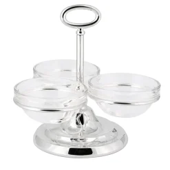 3-Slot Rotating Snack Holder