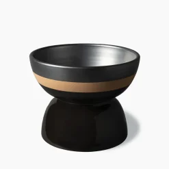 Small Black Centerpiece by Ettore Sottsass