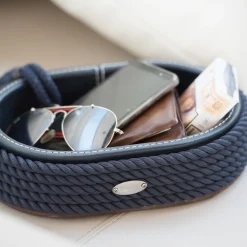 Small Blue Oval Vide-Poche