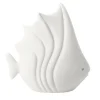 Small Ceramic Tropical Fish in White