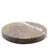 Small Emperador Brown Marble Base Wireless Charger