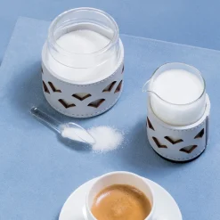 Small Malva Glass Jar with Lid