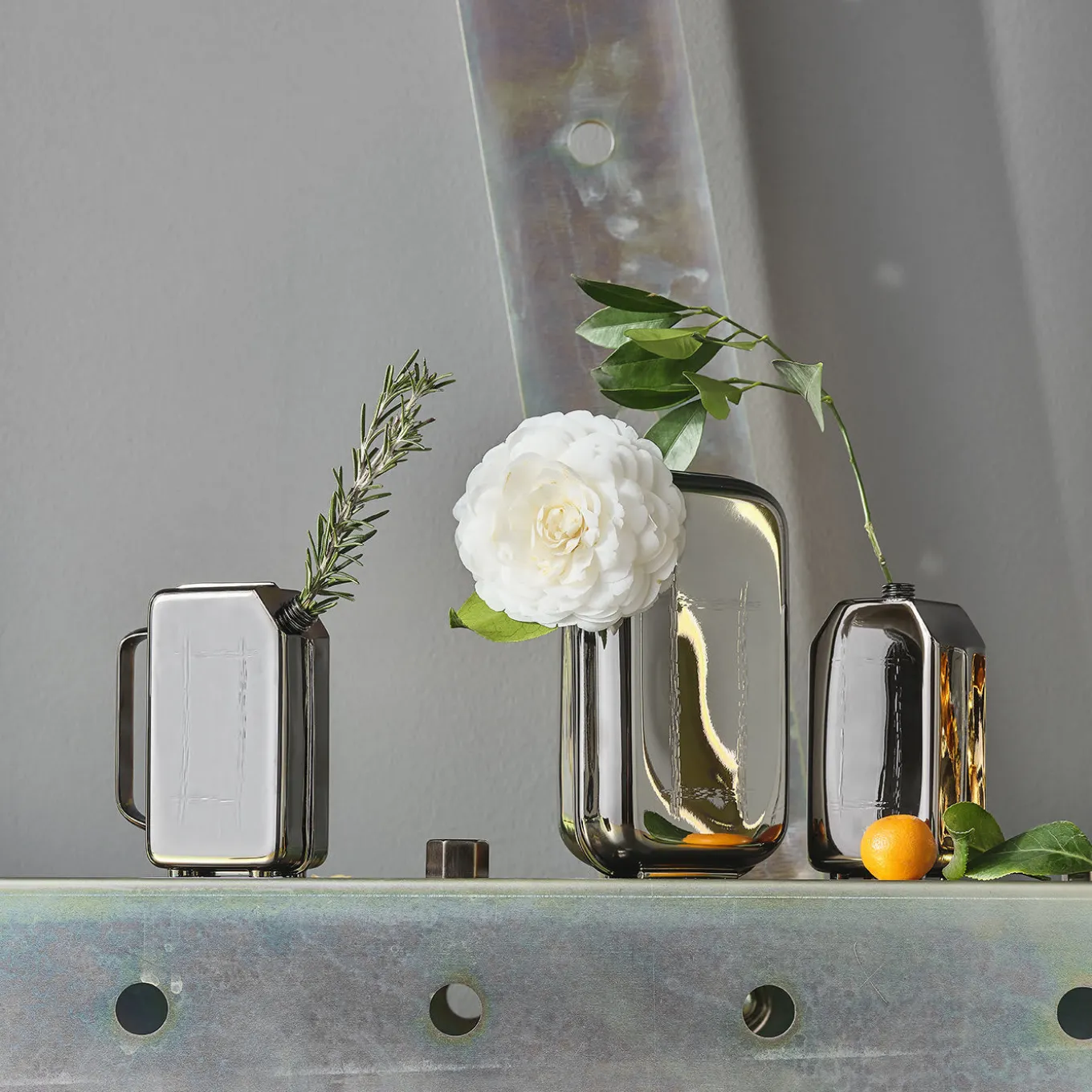 Small Mixer Bottle With Handle Barock Collection designed by Samer Alameen