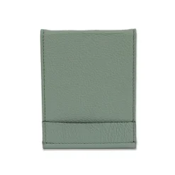 Small Smeralda Green Leather Table Number Holder