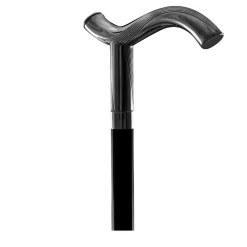Smooth and Ribbed Walking Stick