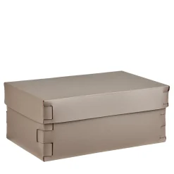 Snob Cappuccino Leather Box