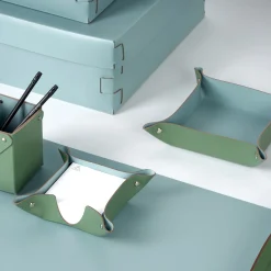 Snob Light Blue leather Box #2