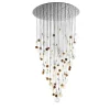 Soap Bubbles Cascade Polcyhrome Chandelier
