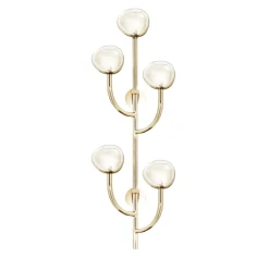Soap Bubbles 5-Light Sconce