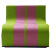 Sofo Green and Pink Armchair