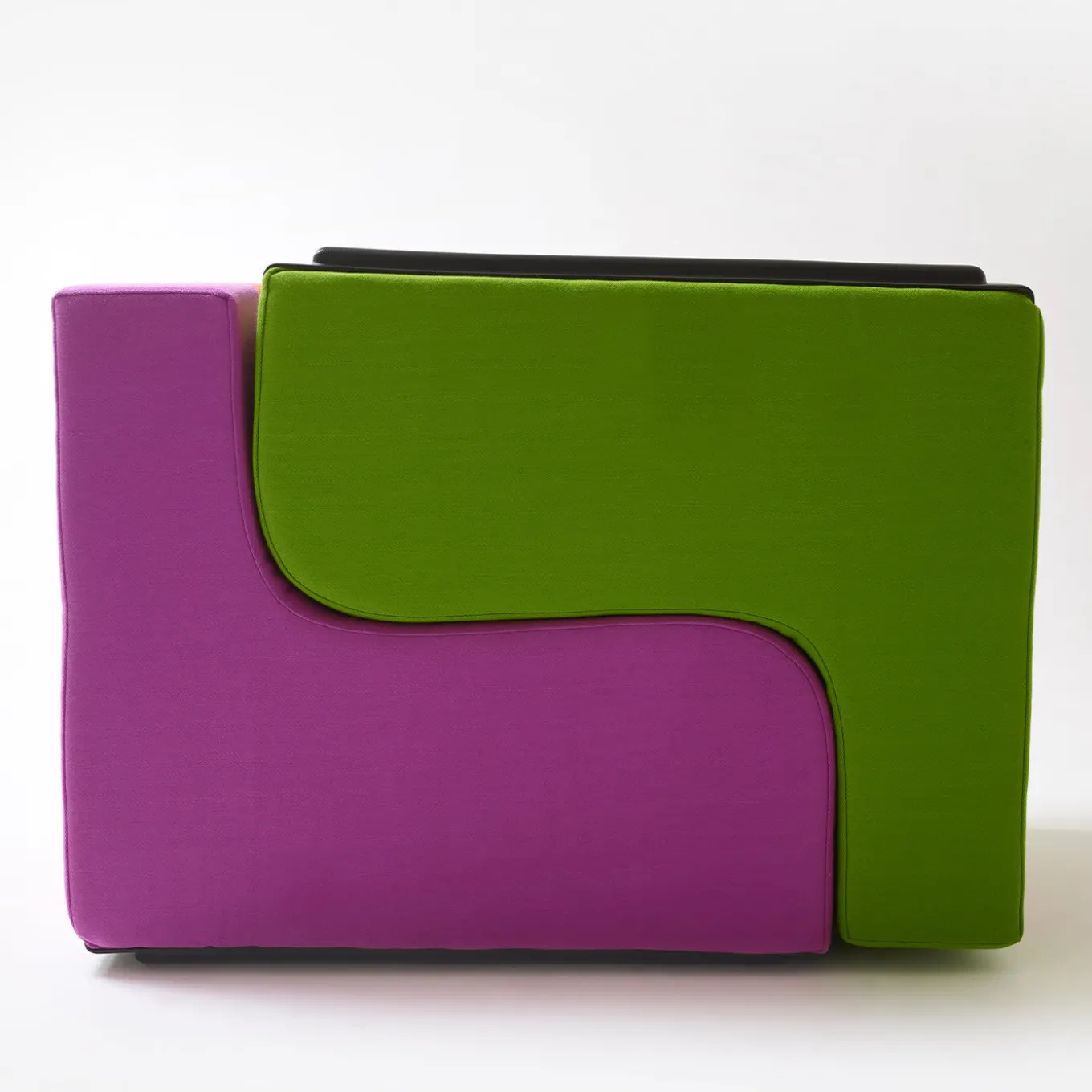 Sofo Green and Pink Armchair