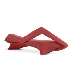 Soft Machine Red Sofa by Giovanni Tommaso Garattoni
