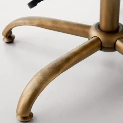 Soft White Swivel Chair