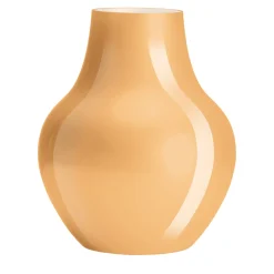 Soho Cognac And Milkwhite Glass Vase