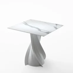 Soho Reverse Marble Finish Bioplastic Bistro Table