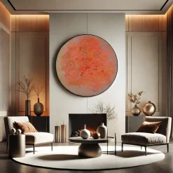 Solar Explosion Abstract Painting by Giuseppe Caiafa