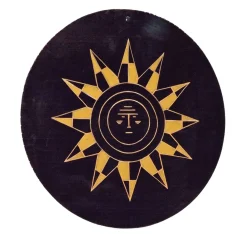 Sole al Centro Metal Decorative Plate