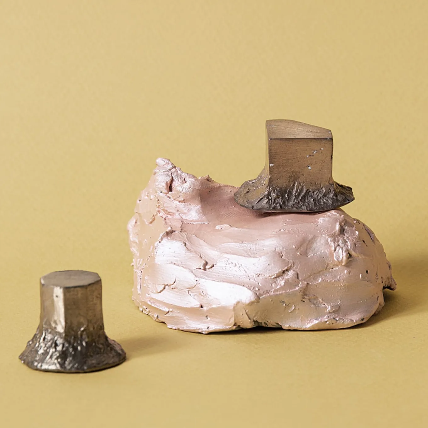 Solido Set of 4 Brass Door Knobs #2 by Nicole Valenti