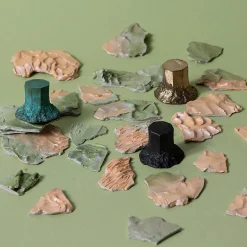 Solido Set of 4 Brass Door Knobs #1 by Nicole Valenti